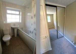 Bathroom and Bedroom- click for photo gallery